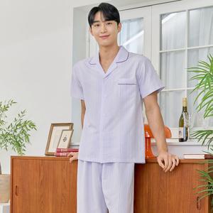 [바풀 주니어]바풀 CA5N24016 남성잠옷 파자마 여름 반팔 잠옷 상하