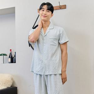 [바풀 주니어]바풀 CA5N24116 남성잠옷 파자마 여름 반팔 잠옷 상하