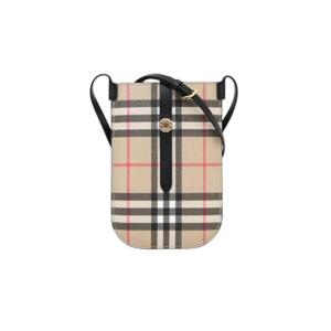 버버리 체크 폰 케이스 크로스바디백 아카이브 베이지 8058007