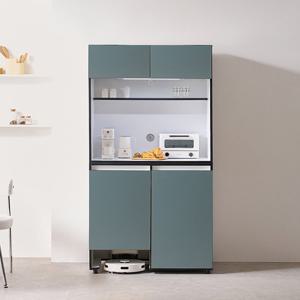 [착불배송 상세확인] C31284 도어 LED 로봇청소기 수납장 1000 9colors