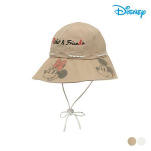 [디즈니골프]여성 메쉬 아트웍 스트링 선바이저 버킷 벙거지 모자 DP1LACR05