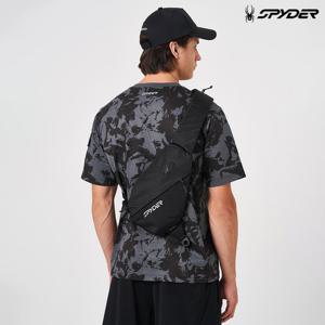 [스파이더] 남성 헥사곤 슬링 2L 크로스백 SPKPBNBG308MBLK