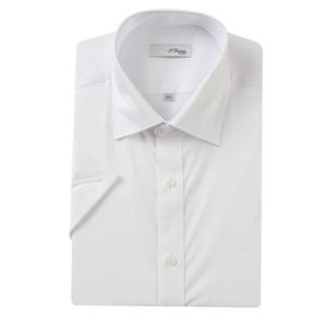 [듀퐁셔츠] (듀퐁)25년 SS 신상 -SE5MM21HS303SWH(화이트)- 슬림핏 스트레치 솔리드 반팔셔츠 SE5MM21HS303