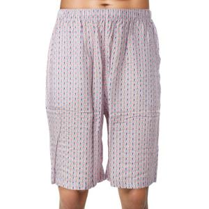 얇고 부드러운터치감에 레이온100 5부기장 남성 실내복바지 EZ2934B