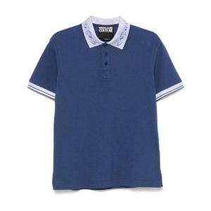 26 SS 베르사체진스꾸뛰르 로고 칼라 폴로 셔츠 77GAGT06CJ01T TP432363803