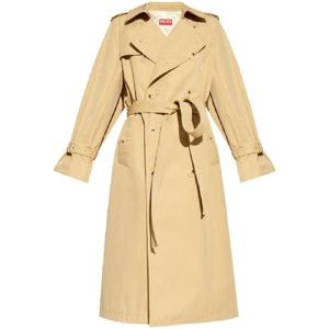 26 SS 겐조 컷아웃 더블 브레스티드 트렌치코트 FE62MA2179OI TP432172880