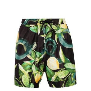 26 SS 로베르토 카발리 타이거 투스 디테일 레몬 프린트 스윔 쇼츠 SYH00A5RF75 TP432394366