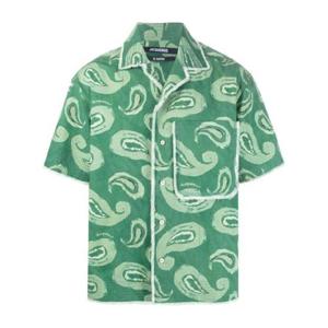 26 SS 쟈크뮈스 아티쇼 페이즐리 프린트 프린지 셔츠 235SH0441384 TP432501712