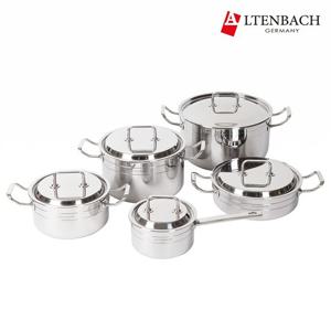 신포니아 316Ti 통5중 냄비 5종세트 (편수16+양수20+양수24+전골24+곰솥28)