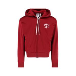 아디다스 X 웨일즈 보너 후드 티셔츠 JM8298 CBURGU Red