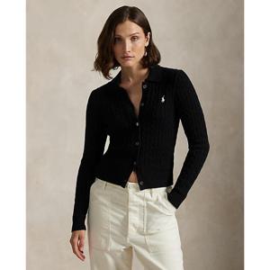 폴로 랄프 로렌 여성 케이블 니트 코튼 카디건(WMPOSWENDW20448001)