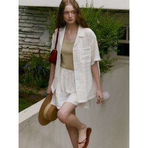 [모우트] NATURAL SLEEVELESS KNIT_olive green [MO25UKN001]