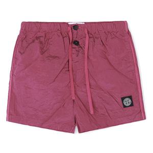 23SS 스톤 나일론메탈숏비치웨어 다크마젠타 1015B0643 V0087