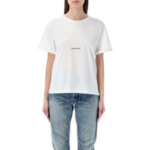 생로랑 반팔 티셔츠 460876 YB2DQ9000 WHITE