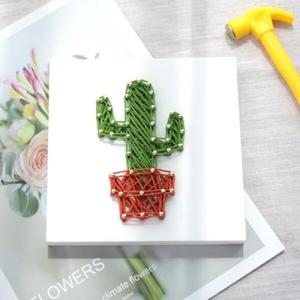 아트박스/72페이지 꼬마 선인장 스트링아트 만들기 패키지 DIY
