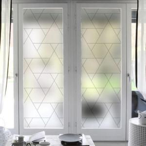 아트박스/꾸밈 ih742-트라이앵글다이아몬드패턴_유리문시트지