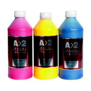 아트박스/한가람문구 A2 크로마 아크릴 물감 1000ml 919 Warm Gr