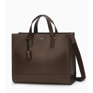 [헤지스ACC] 브라운 로고배색 서류가방 HJBA5F851W3