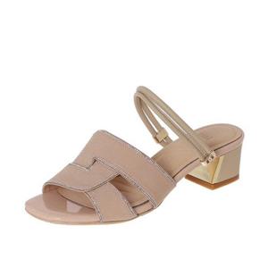 (DAKS) 여성 샌들 (굽 4CM) DLD307TP32 베이지