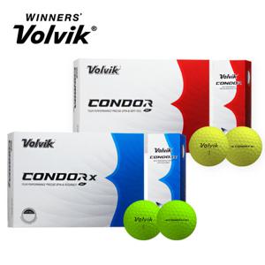 볼빅 콘도르 우레탄 화이트카본 골프공 컬러 12구