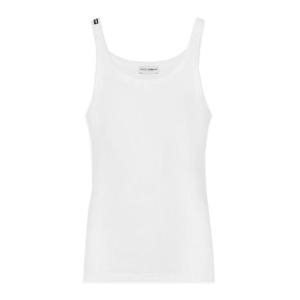 돌체앤가바나 민소매 티셔츠 M8C19JONN96W0800 WHITE