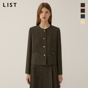 [리스트]울 라운드넥 크롭 자켓_TWWJKP72510