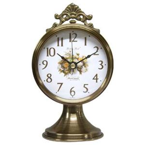 GPM9059 무소음 알람 장미 앤틱 탁상시계 제조한국 주석시계 오피스시계 메탈시계 무소음시계 인테리어시계 자명종 기상시계 레트로시계 무타공시계