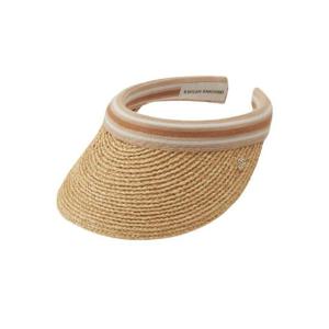 헬렌 카민스키 비앙카 8 스트라이프 바이저 내츄럴 누가 스트라이프 HAT52203