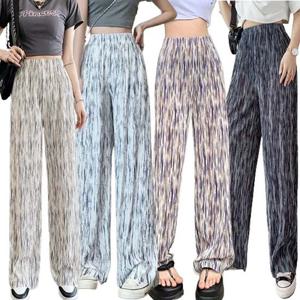 밸런스 여름 쿨바지 플리츠팬츠 밴딩 와이드팬츠