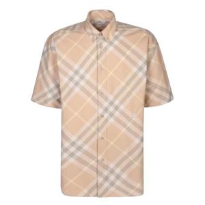 버버리 반팔 셔츠 8082478 B8686 Beige