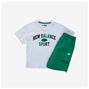 [뉴발란스]뉴발란스키즈트레이닝세트 PQC NK9YF2113U-AA ESSENTI