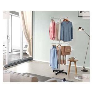 옷걸이 둘더스 트리플M 행거(아이보리) /바퀴없음 2단행거