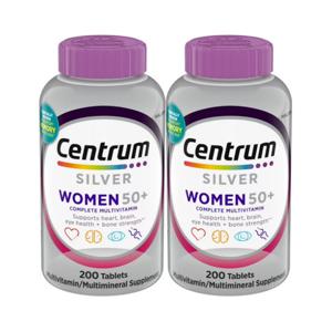 센트룸 실버 여성용 멀티비타민 200정 x2개 (400정)