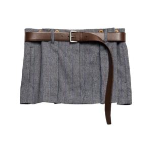 26 SS 프라다 핀스트라이프 프린트 스커트 P146KKSOOO15DK TP440923638