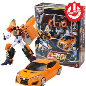 헬로카봇 전설의 용사 스카이 리파인 올스타 시즌16 변신로봇 자동차 장난감