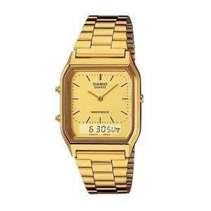 카시오 메탈 시계 공용 전자 빈티지 AQ-230GA-9D
