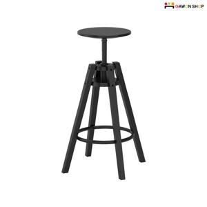 이케아 DALFRED 높이조절 원목 바스툴 (63-74cm)/바의자