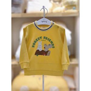 아가방 세이브존02 옐로우  동물   매투맨티셔츠 클린애니멀 매투맨티셔츠01s531008