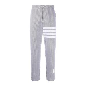 톰브라운 4바 시어서커 루프백 코튼 팬츠 라이트그레이 MJQ165A J0063 055