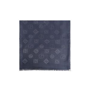 조르지오 아르마니 올오버 로고 패턴 프레이드 엣지 스카프 GM001856AF18602 FB161 TP946829392