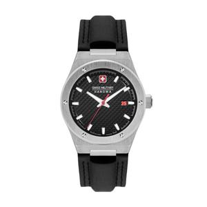 스위스밀리터리 하노와 SMWGB2101601 남성 가죽 시계