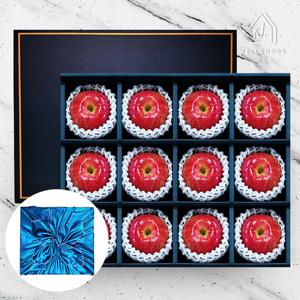 [웰굿]프리미엄 사과 선물세트 5kg내외(12과,대과,보자기)