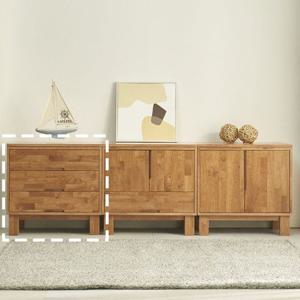 [착불배송] G415 고무나무 원목 3단 서랍장 700 1color 원목서랍장 3단서랍장 협탁 옷장서랍장 거실협탁 3단수납장 거실서랍장 드레스룸서랍장 서랍수납장 원목수납장