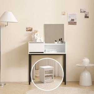 [착불배송] F41546 입식 스틸 화장대 풀세트 800 3colors 수납화장대 서랍화장대 화장대세트 거울화장대 입식화장대 화장대수납장 화장품수납장 침실수납장 거울수납장