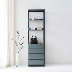 [착불배송] G5339 스틸 시스템 행거 J 600 4colors 옷장 드레스룸 시스템행거 다용도선반 스틸선반 철제선반 2단선반 선반행거 수납선반