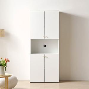 [착불배송] H61472 높은 렌지 수납장 800x1972 1color 5단수납장 800수납장 높은수납장 도어수납장 선반수납장 다용도수납장 주방수납장 렌지대 렌지수납장