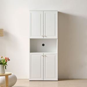 [착불배송] H61522 높은 렌지 수납장 800x1972 1color 5단수납장 800수납장 높은수납장 도어수납장 선반수납장 다용도수납장 주방수납장 렌지장 렌지수납장