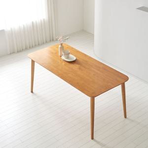 [착불배송] P3342 고무나무 6인 식탁 800x1700 2colors 원목식탁 사각식탁 고무나무식탁 식탁테이블 카페테이블 6인식탁 목재식탁 카페식탁 주방테이블 주방식탁