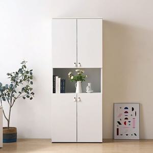 [착불배송] H61582 높은 렌지 수납장 800x1972 1color 5단수납장 800수납장 높은수납장 도어수납장 선반수납장 다용도수납장 주방수납장 렌지장 렌지수납장