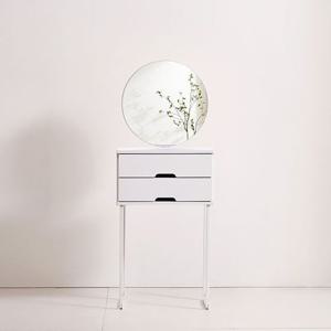 [착불배송] C7293 입식 화장대 원형 거울 세트 500 2colors 500화장대 입식화장대 서랍화장대 수납화장대 미니화장대 화장대거울 원형거울 거울화장대세트 침실가구